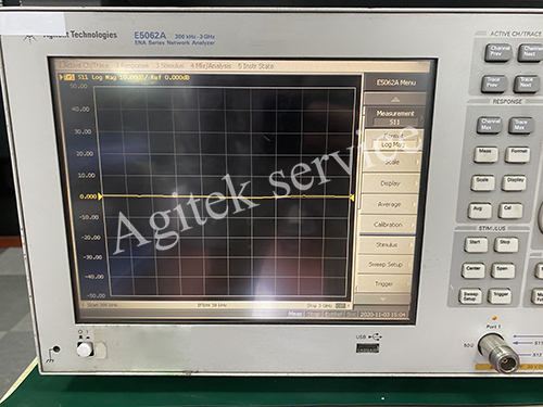 網絡分析儀E5062A不開機黑屏維修 網絡分析儀E5062A不開機黑屏維修