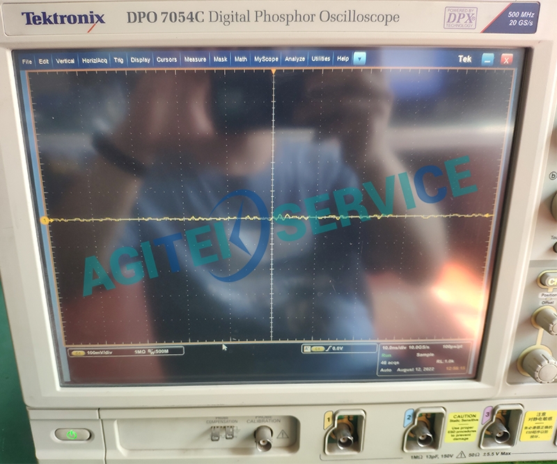 泰克示波器DPO7054C無法開機,軟件卡死維修