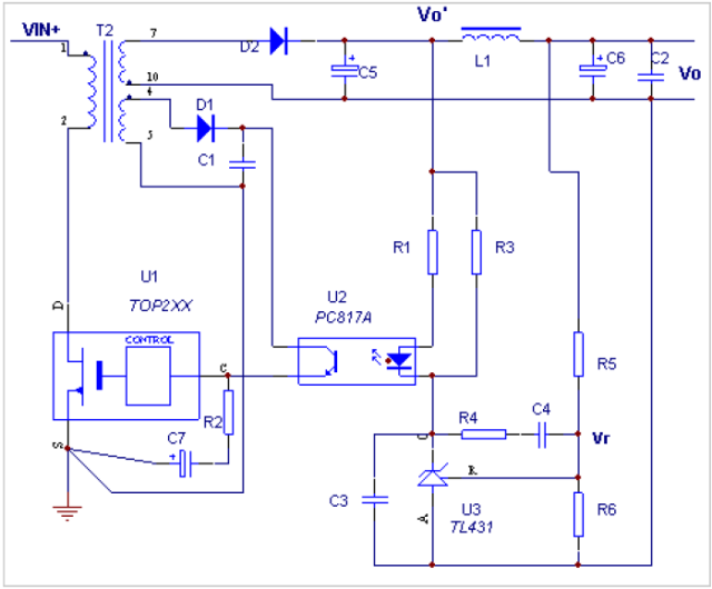 TL431可控精密穩壓源典型應用案例-電源維修 TL431可控精密穩壓源典型應用案例-電源維修
