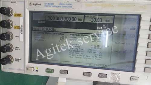 是德E4438C信號發生器維修案例集合 是德E4438C信號發生器維修案例集合