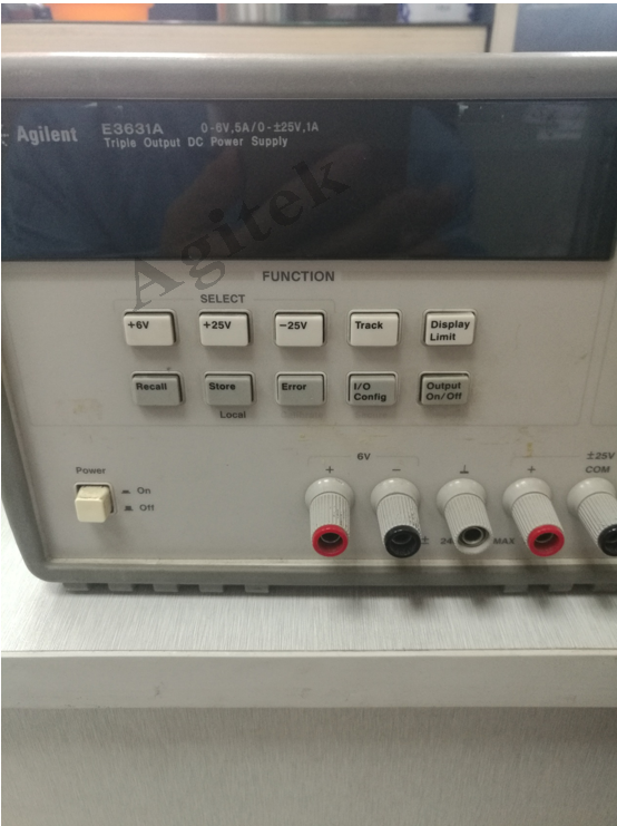 安捷倫E3631A直流電源開機屏幕不顯示維修案例
