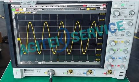 Keysight示波器DSOS104A擋位不準怎麽維修？