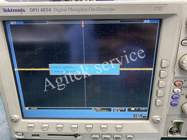 泰克示波器DPO4054開機自檢失敗維修售後