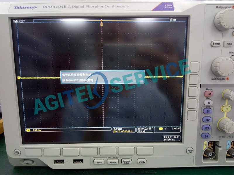 泰克示波器DPO4104B-L無法開機維修