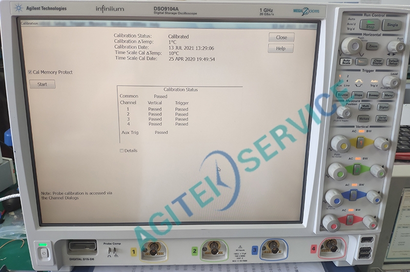 安捷倫示波器DSO9104A不開機維修