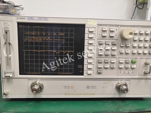 安捷倫網絡分析儀8720es不開機維修