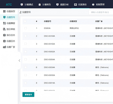 ATC-VNA矢量網絡分析儀自動化計量測試軟件