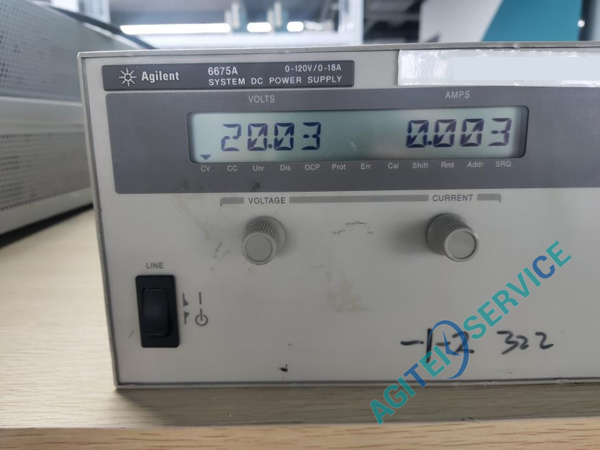 安捷倫Agilent 6675A直流係統電源開機報錯維修