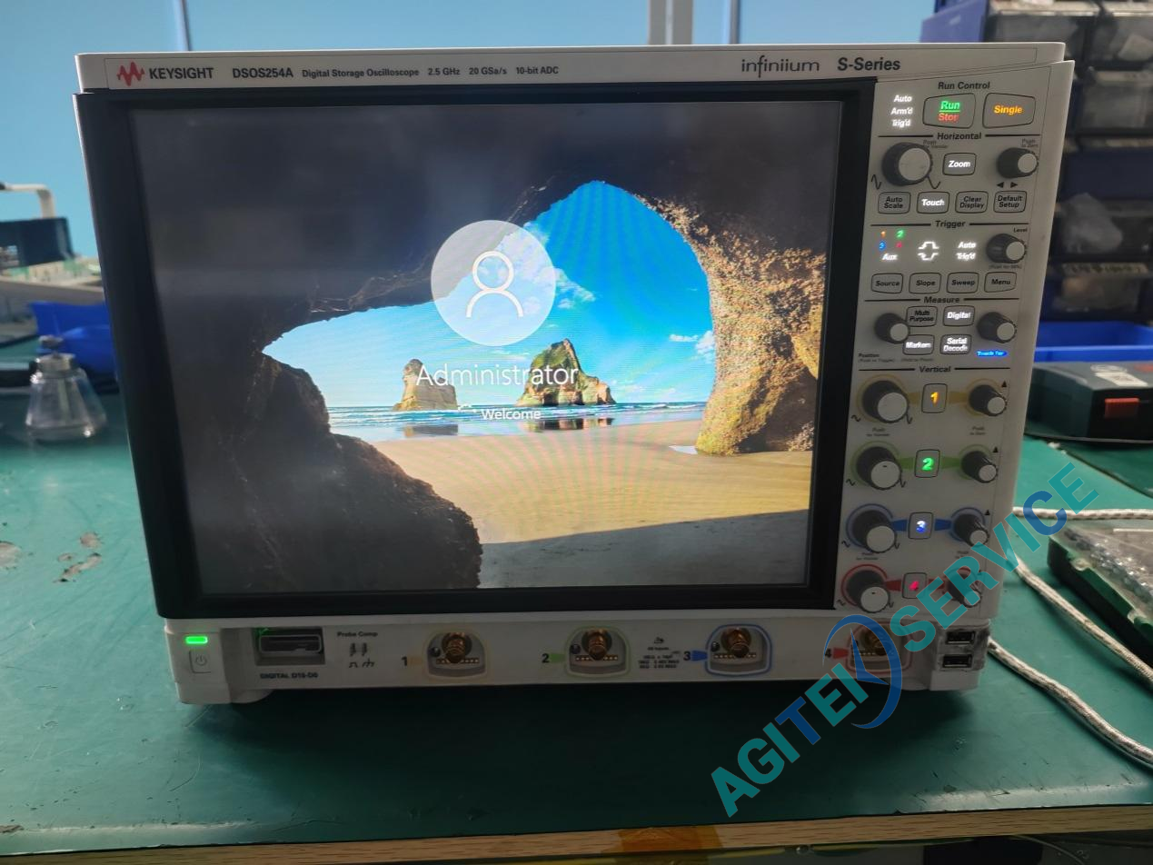keysight是德DSOS254A示波器不開機維修