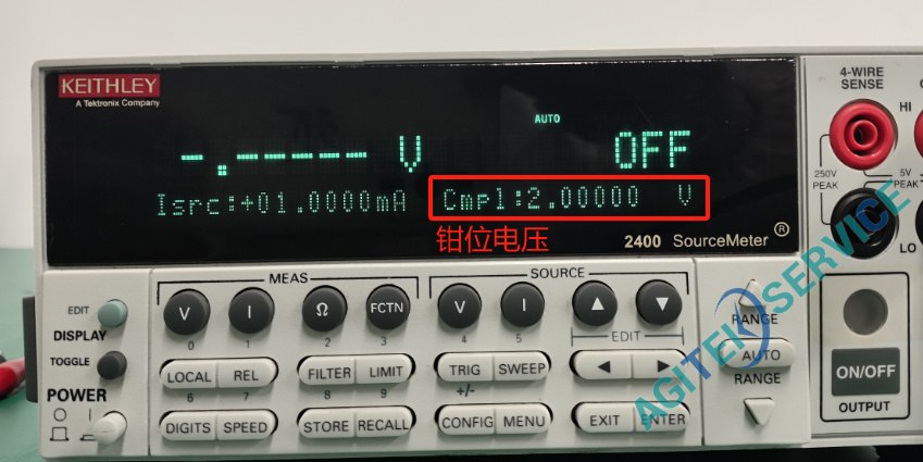 深夜成人在线观看(Keithley)2400源表LIMIT鉗位測試