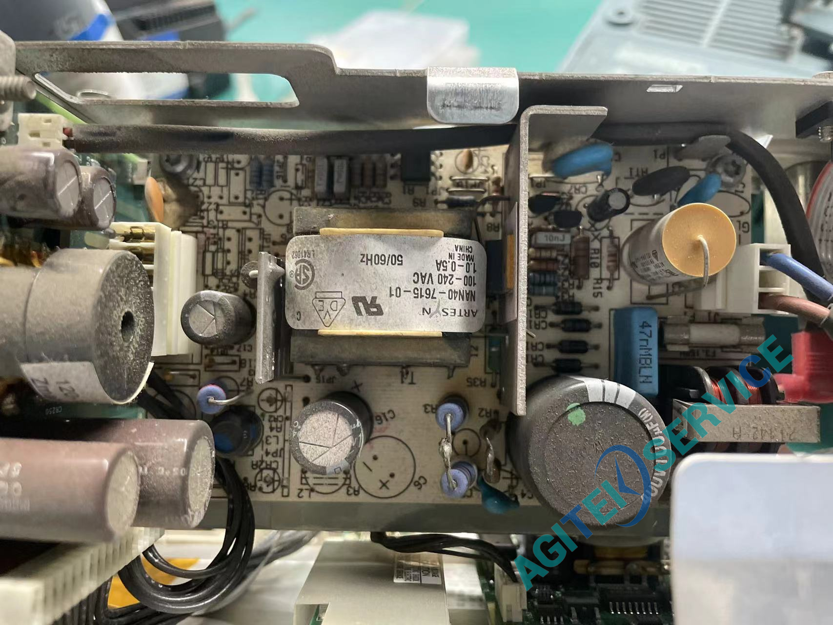泰克TDS3034示波器開機白屏故障維修
