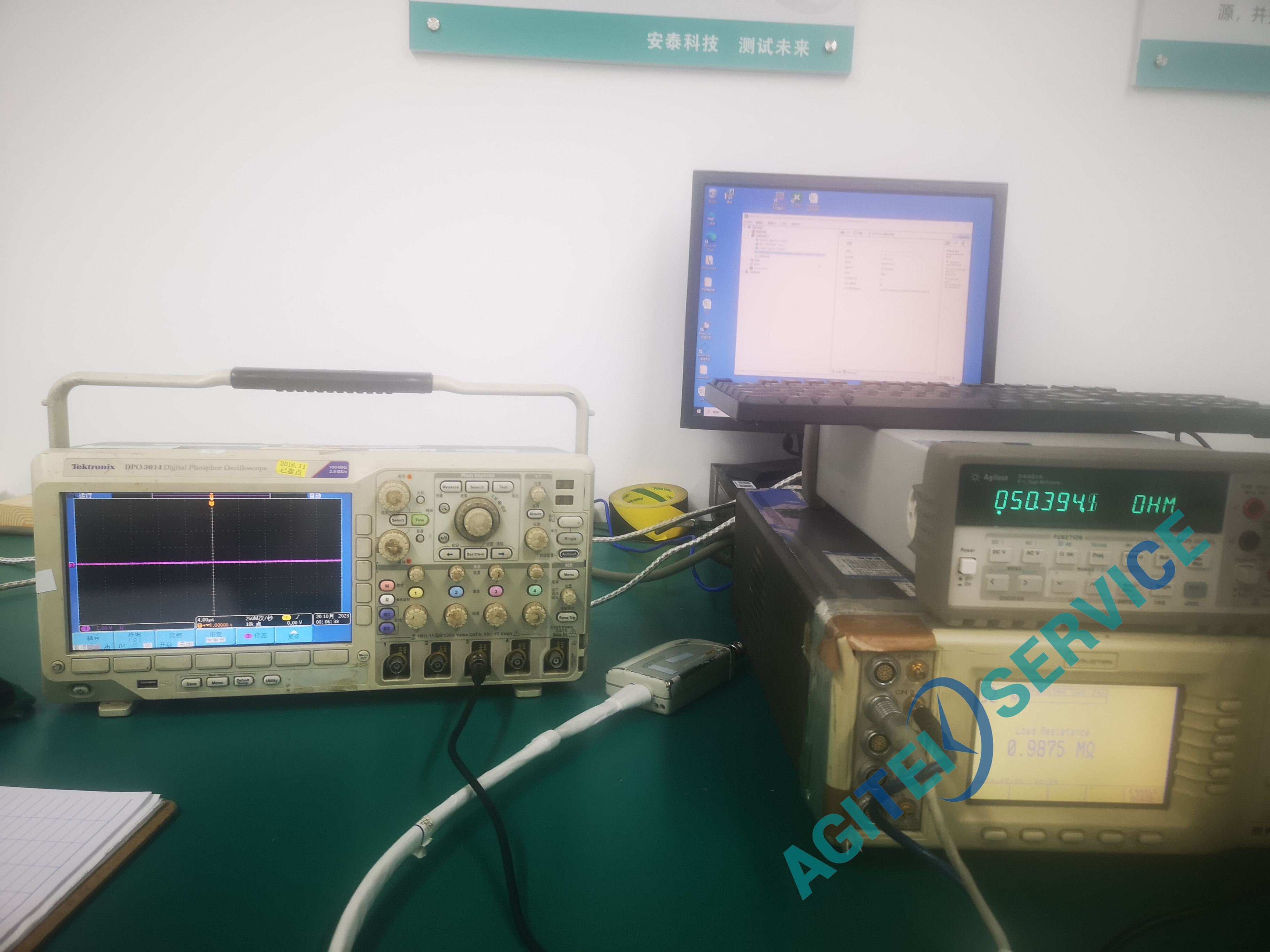 泰克DPO3014示波器維修