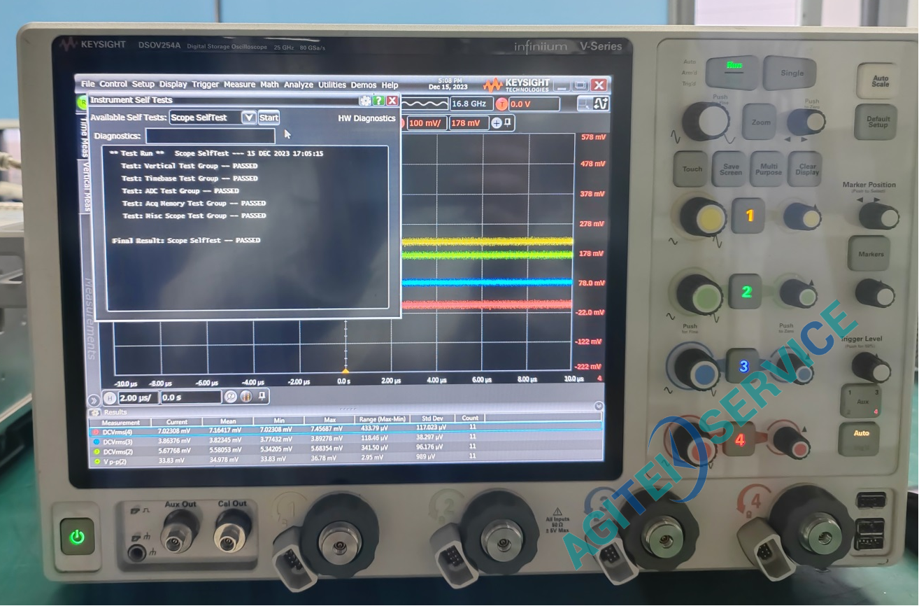 安捷倫/是德DSAV254A/MSOV254A示波器維修 安捷倫/是德DSAV254A/MSOV254A示波器維修