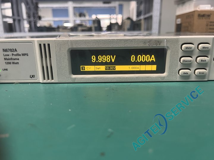 安捷倫Agilent&nbsp; N6702電源開機輸出報錯UNR維修