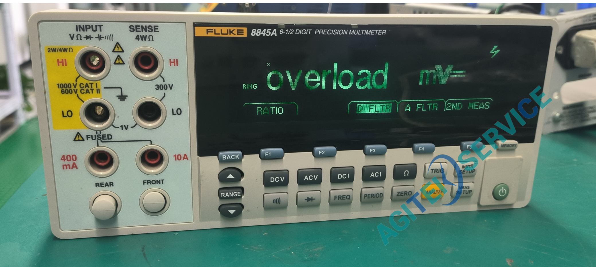 深夜网站在线播放fluke台式萬用表8845A不能正常測量維修