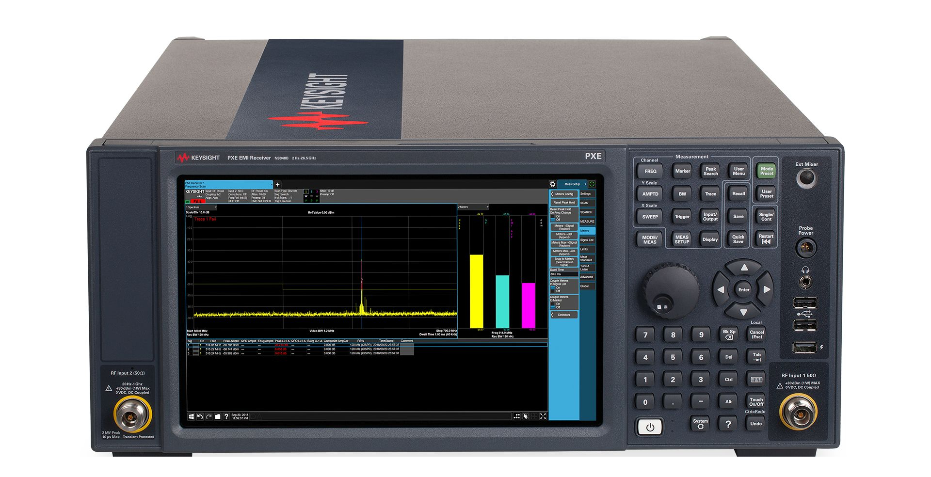 是德科技N9048B PXE EMI測試接收機產品說明書-Keysight技術支持中心
