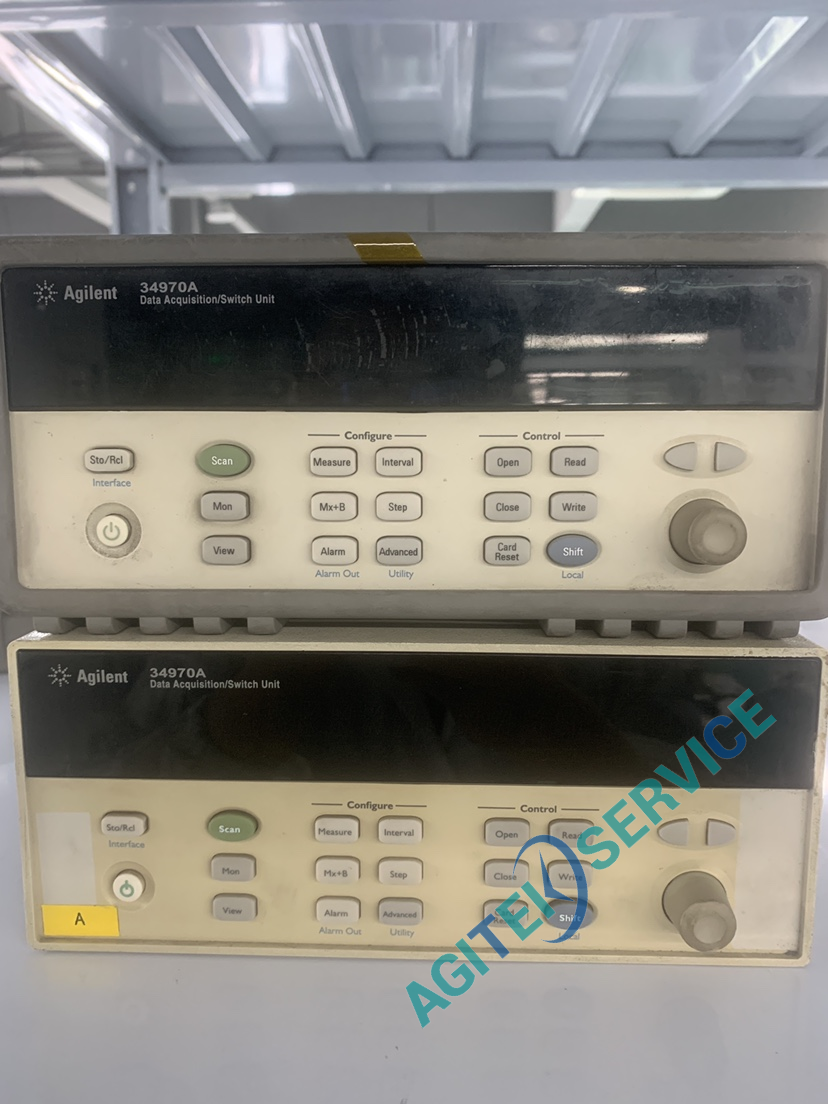 安捷倫34970A開機報錯，上位機通信故障，板卡不識別維修