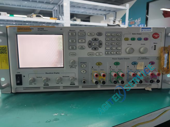 安捷倫N6705B直流電源分析儀開機白屏維修