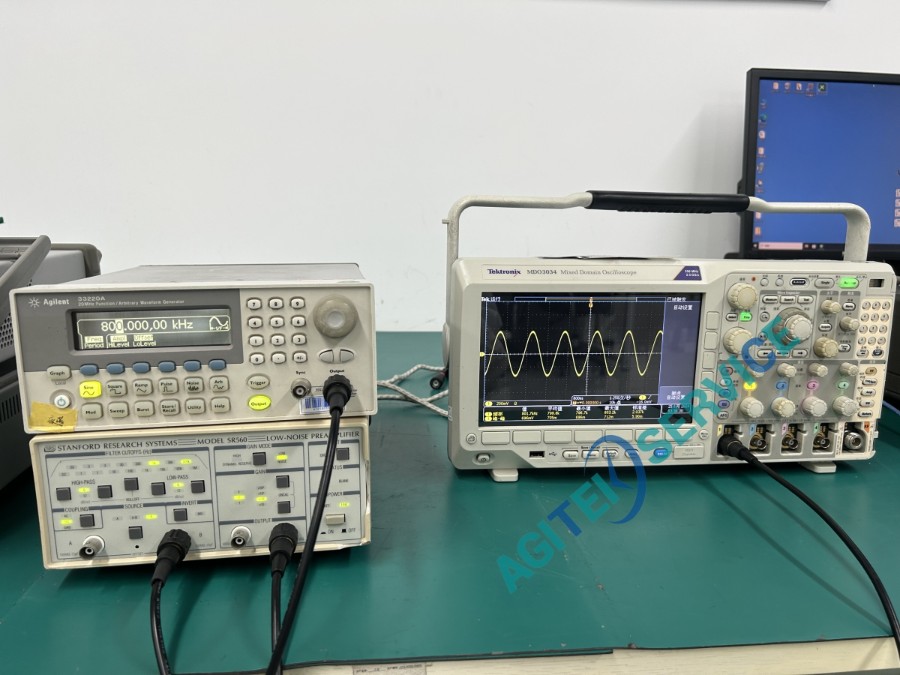 斯坦福SR560低電壓噪聲前置放大器無信號輸出維修