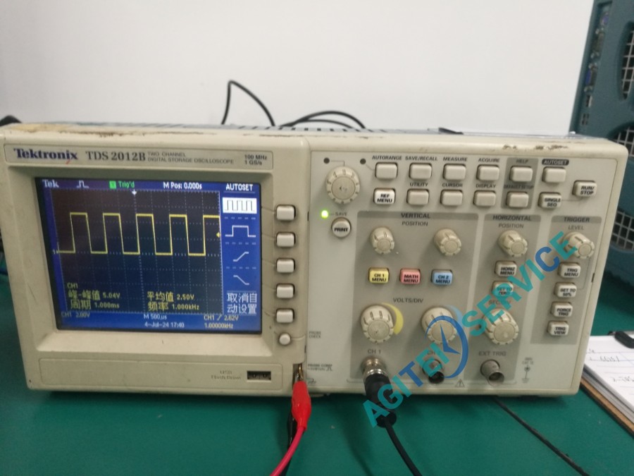 Tektronix泰克TDS2012B示波器無法開機維修