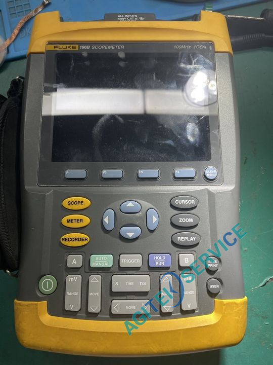 Fluke深夜网站在线播放196B示波表無法開機維修
