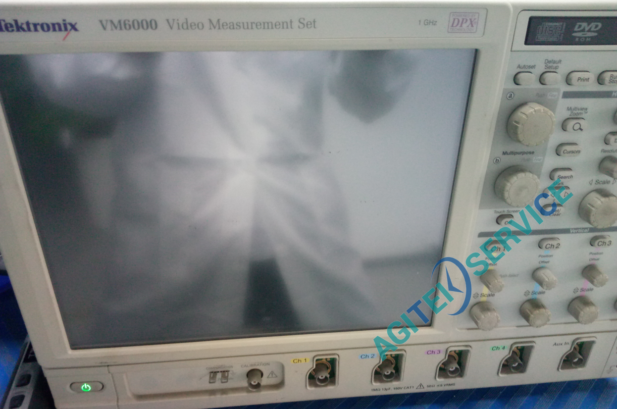 Tektronix泰克VM6000示波器無法開機維修