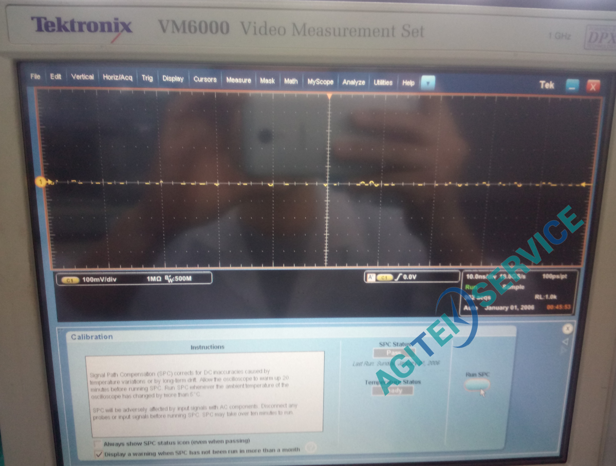 Tektronix泰克VM6000示波器無法開機維修