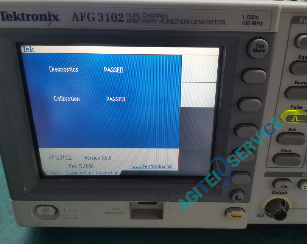泰克AFG3102信號發生器開關鍵失靈維修 泰克AFG3102信號發生器開關鍵失靈維修