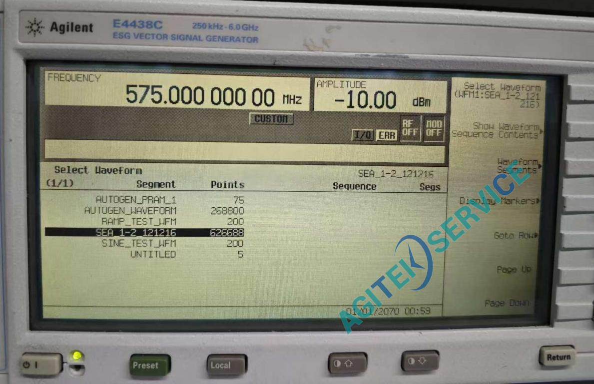 矢量信號發生器如何導入波形文件 矢量信號發生器如何導入波形文件