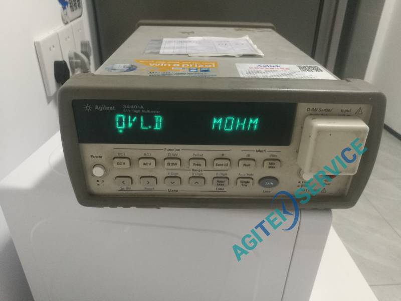 安捷倫34401A萬用表低溫環境無法使用維修