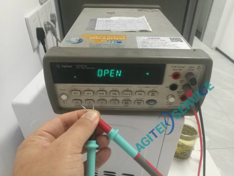 安捷倫34401A萬用表低溫環境無法使用維修