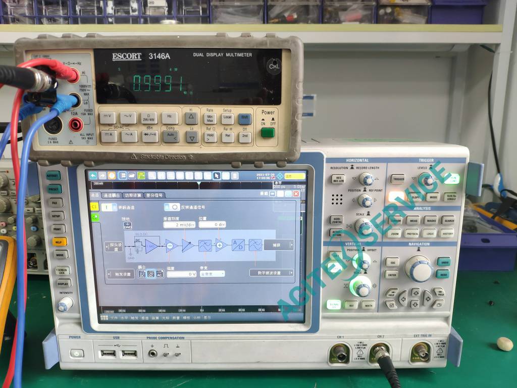 R&S羅德與施瓦茨RTE1152/RTE1154示波器維修