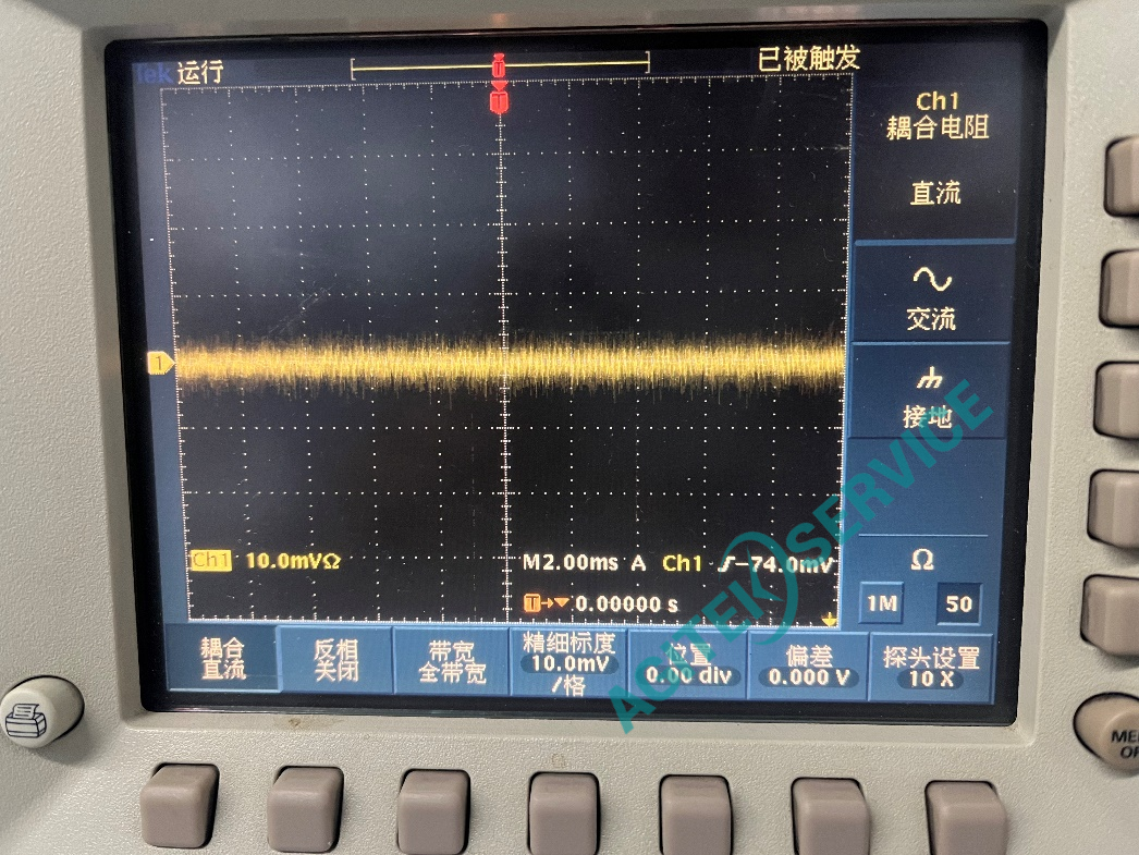 示波器無法測試到自身校準方波排查步驟