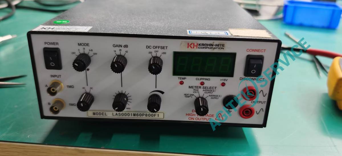 LAS0001M60P800F1功率放大器無輸出維修