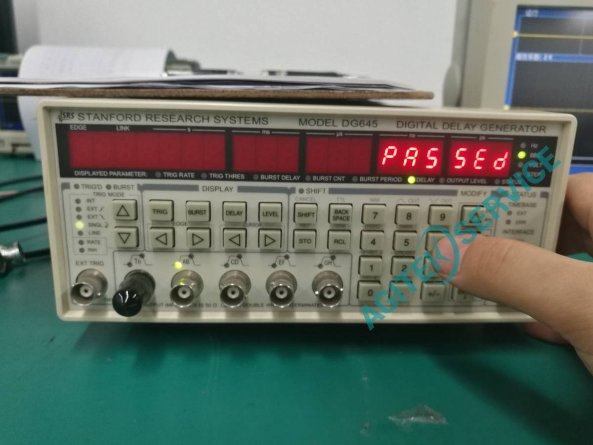 斯坦福DG645數字延時脈衝發生器不能正常開機 斯坦福DG645數字延時脈衝發生器不能正常開機