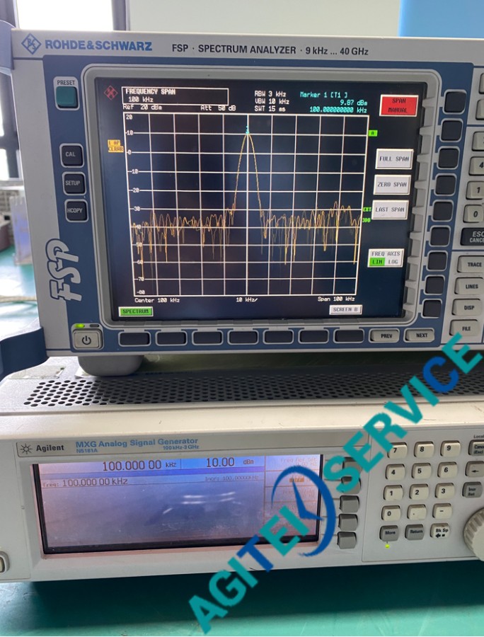 Agilent安捷倫N5181A MXG射頻模擬信號發生器維修
