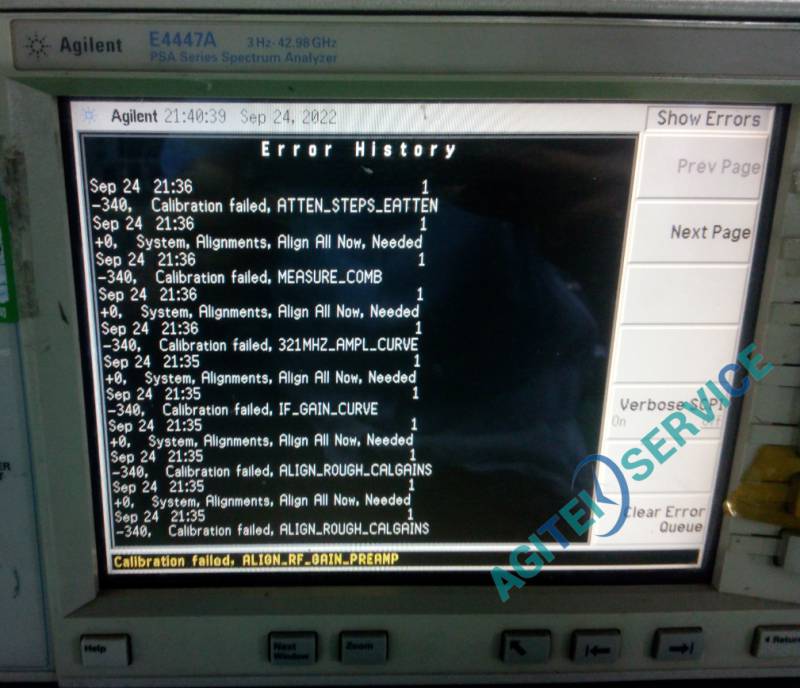 Keysight是德科技E4447A頻譜分析儀維修 Keysight是德科技E4447A頻譜分析儀維修