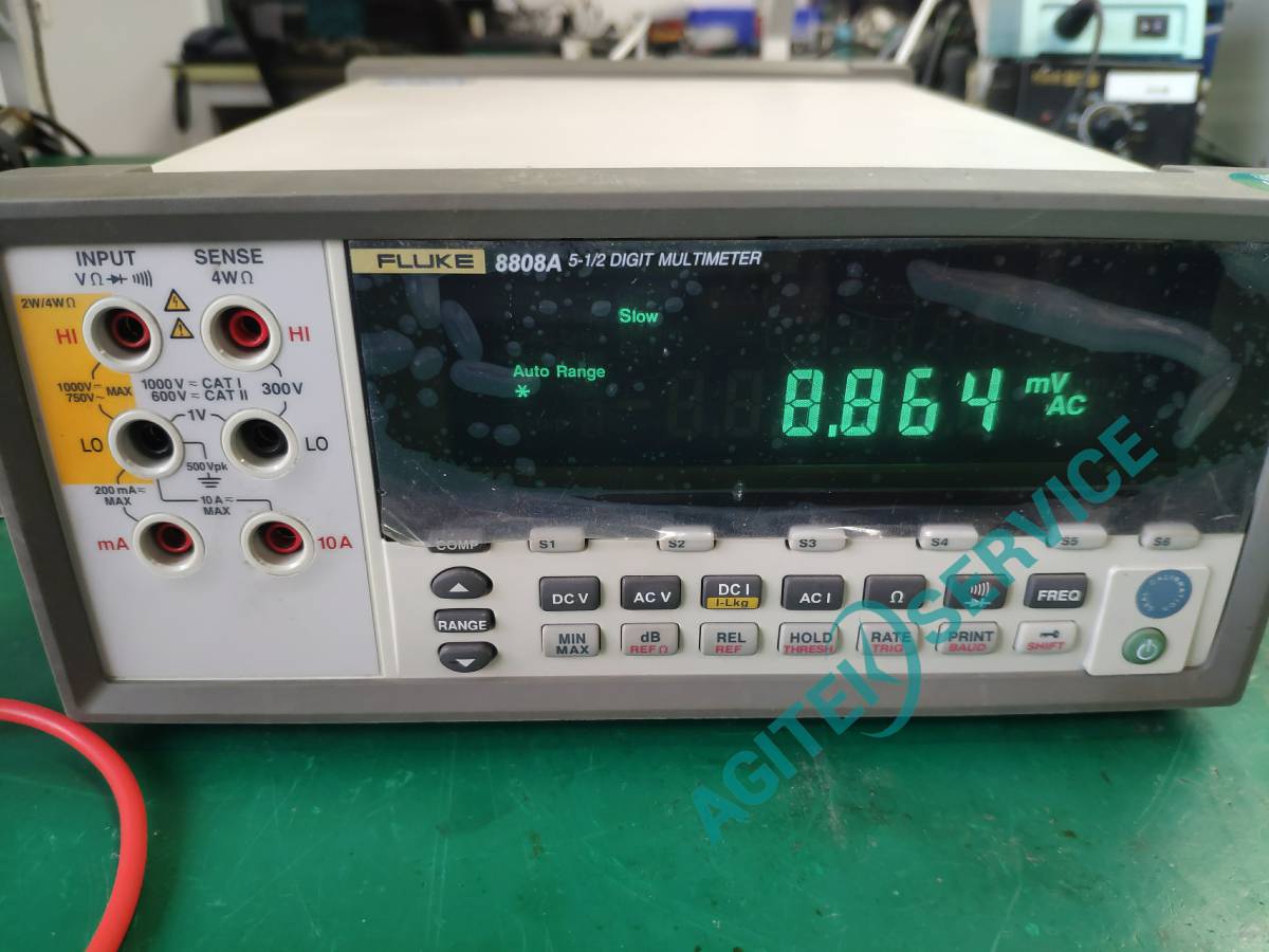 Fluke深夜网站在线播放8808A台式數字多用表顯示cal error