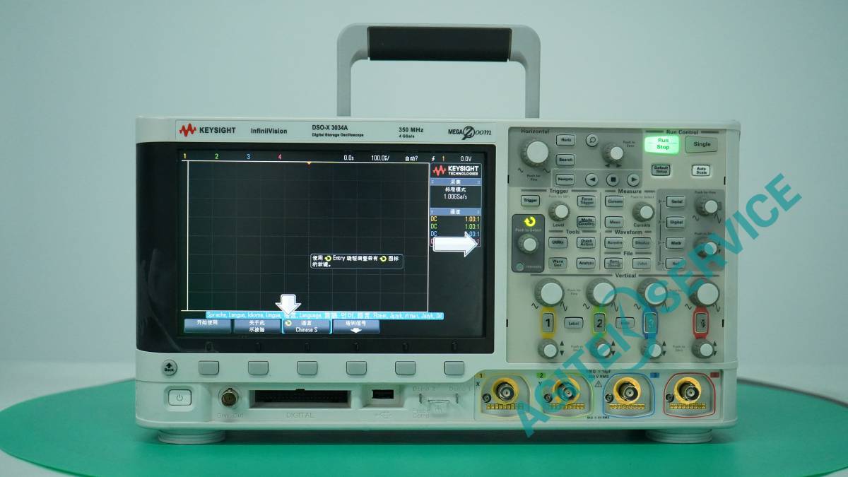 Keysight是德科技DSOX3034A數字存儲示波器租賃 Keysight是德科技DSOX3034A數字存儲示波器租賃