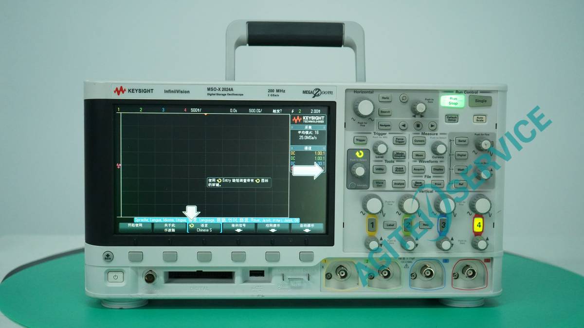 Keysight是德科技MSOX2024A示波器租賃