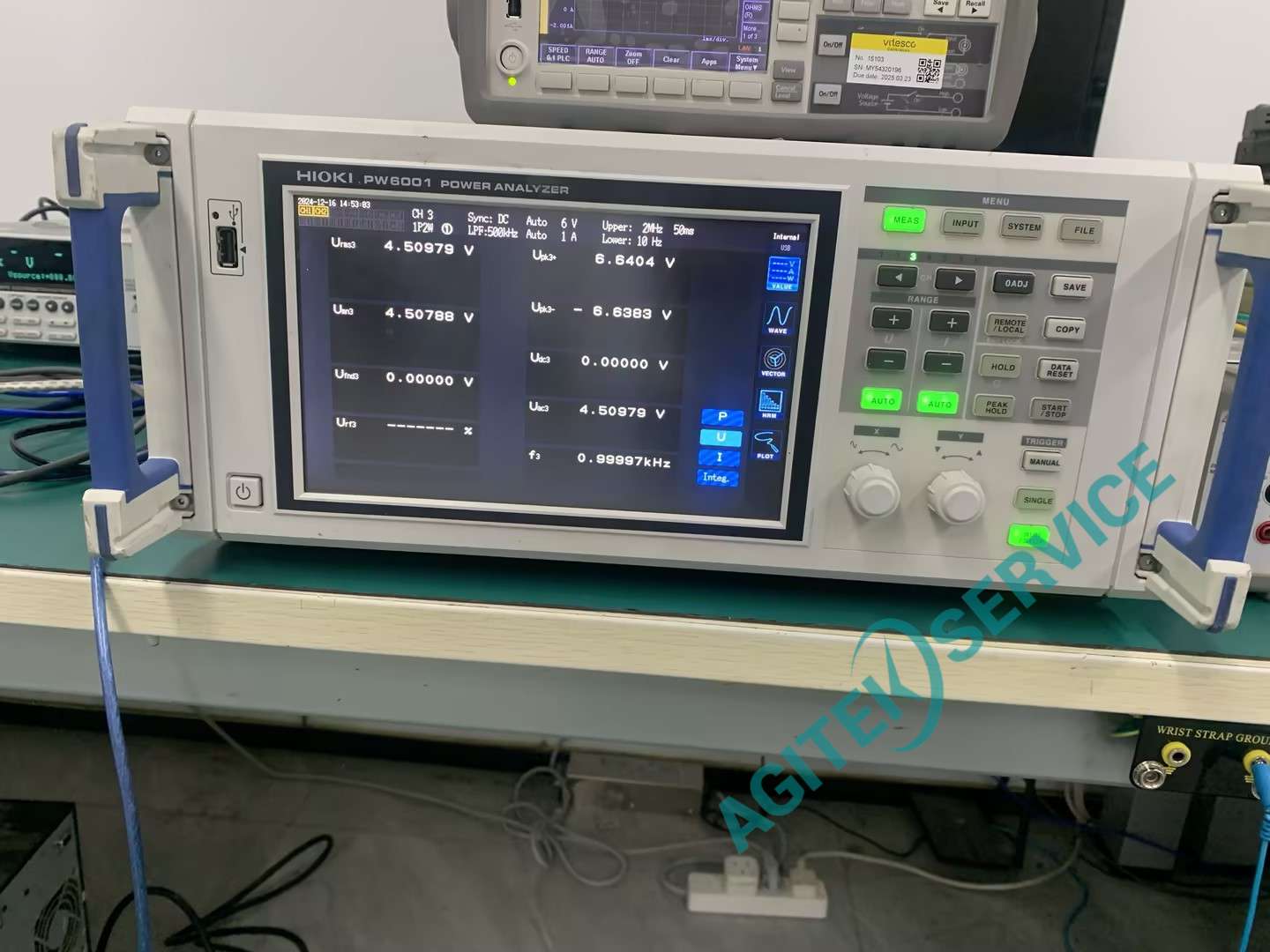 日置PW6001功率分析儀測試數值不準確維修