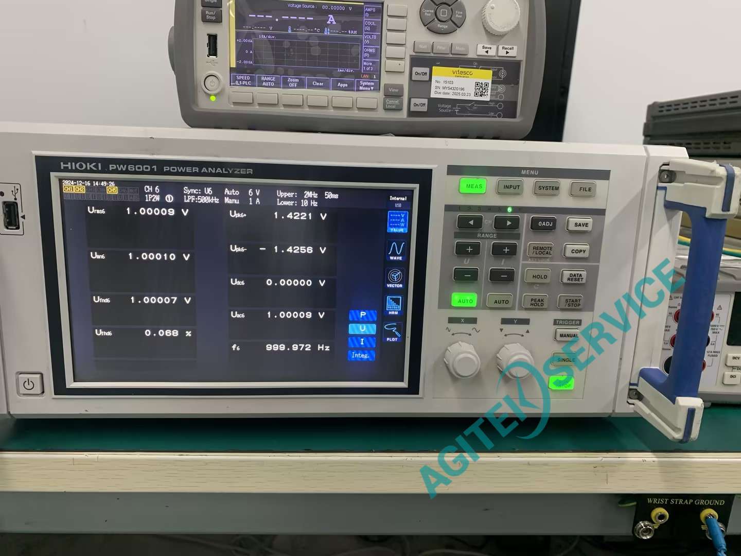 日置PW6001功率分析儀測試數值不準確維修