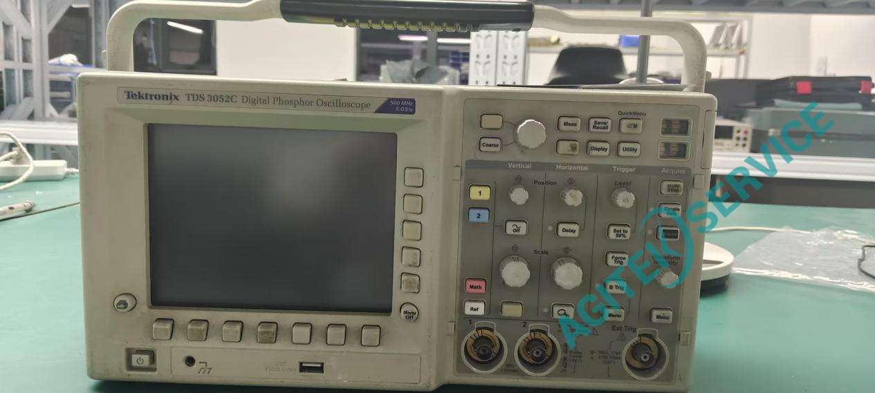 Tektronix泰克示波器TDS3052C按鍵無反應維修