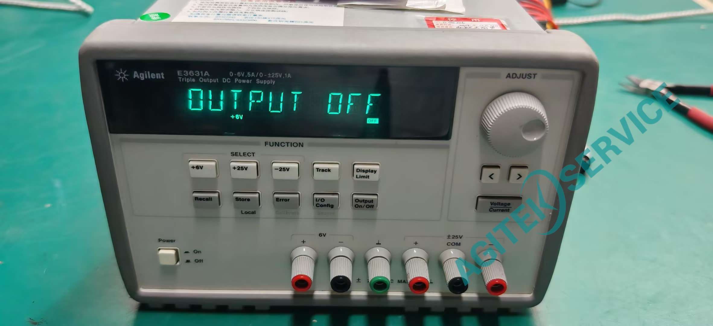 安捷倫電源E3634A提示error625無輸出