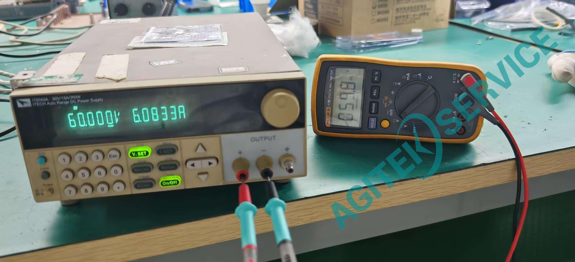 艾德克斯電源IT6942A輸出電壓不準維修