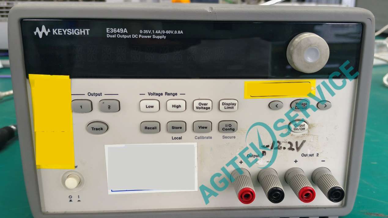 是德科技E3649A直流電源通道一顯示電壓跳變