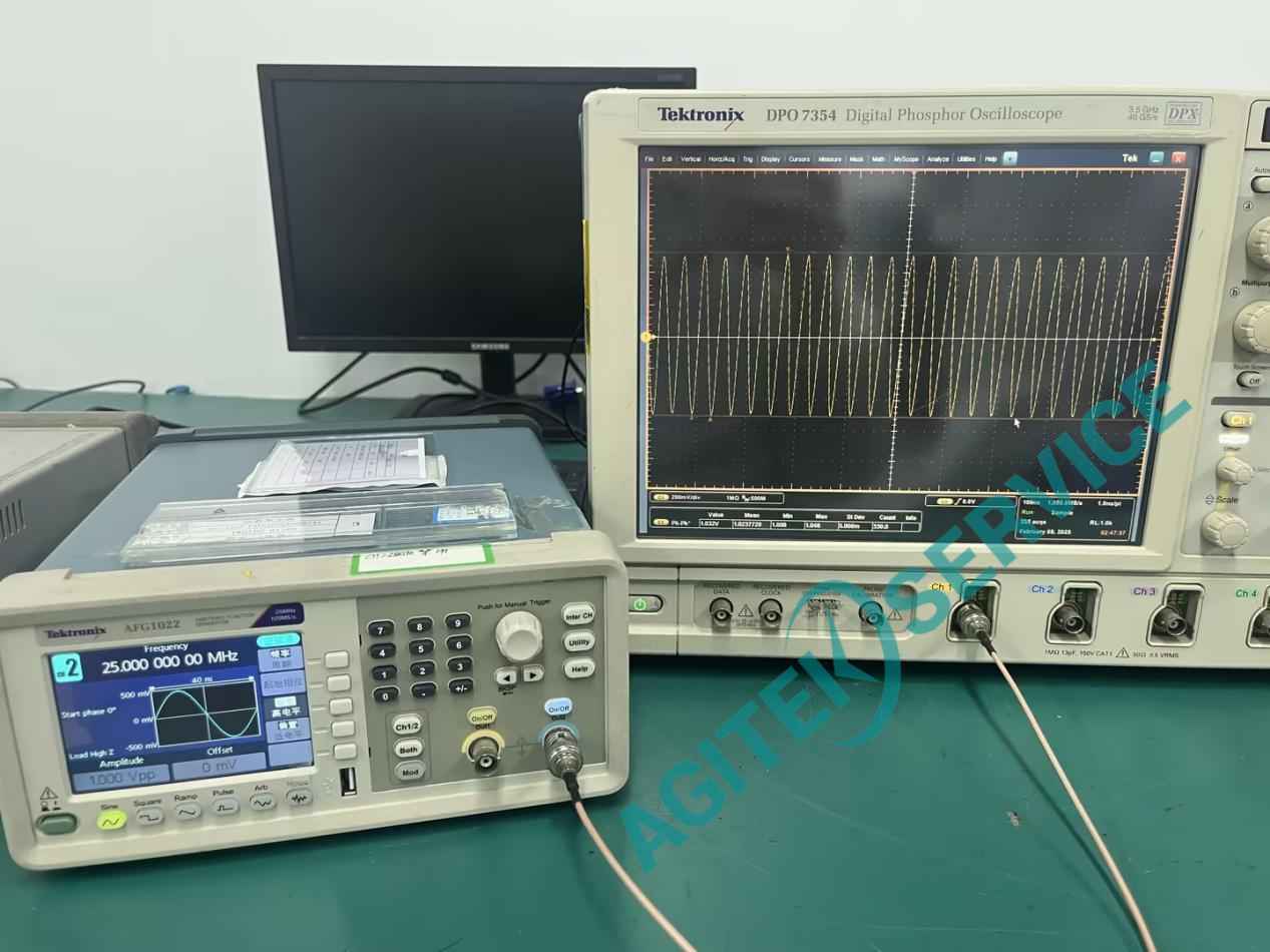 泰克AFG1022信號發生器通道二輸出異常維修