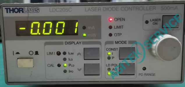 THORLABS電流控製器LDC205C電流故障維修