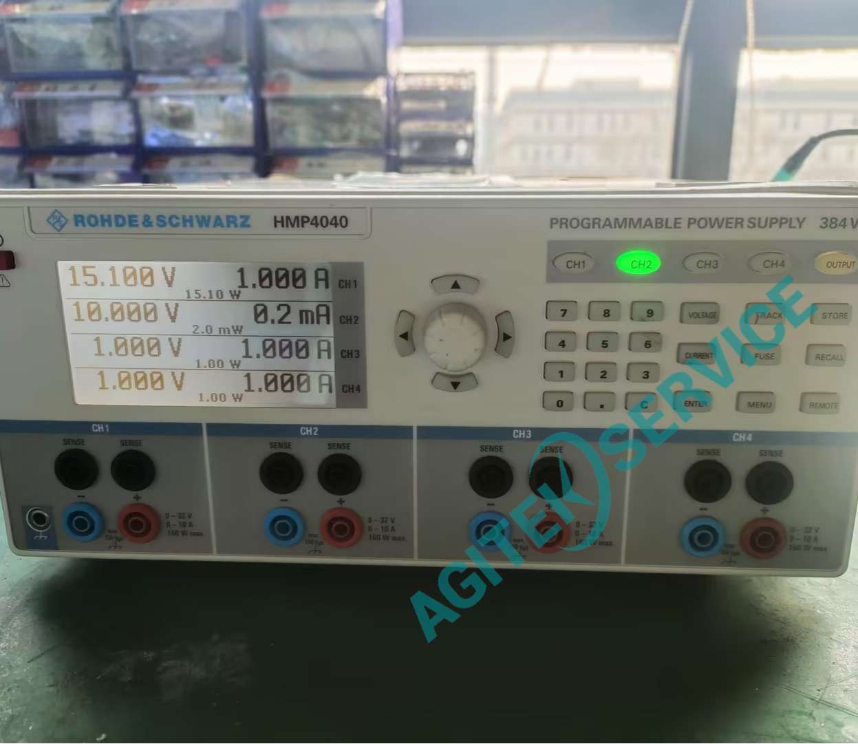 羅德與施瓦茨HMP4040直流可調電源二通道無輸出維修