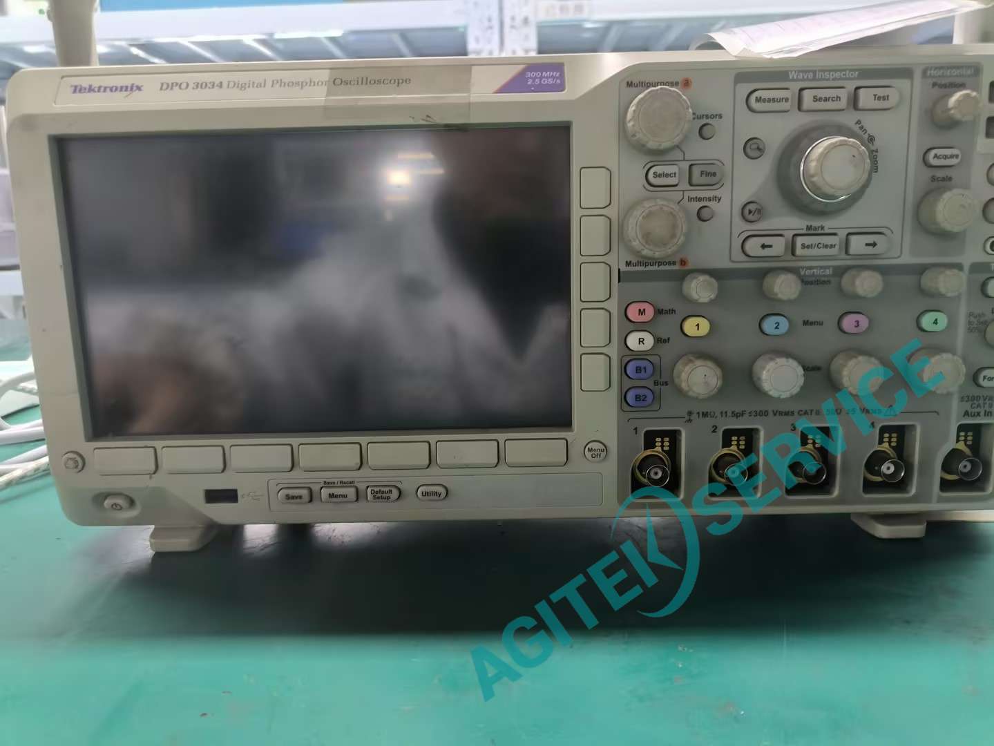 泰克DPO3034示波器開機後自校準不過維修
